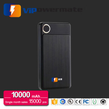 Shenzhen rechargable mobile phone power bank factory charger 10000mah